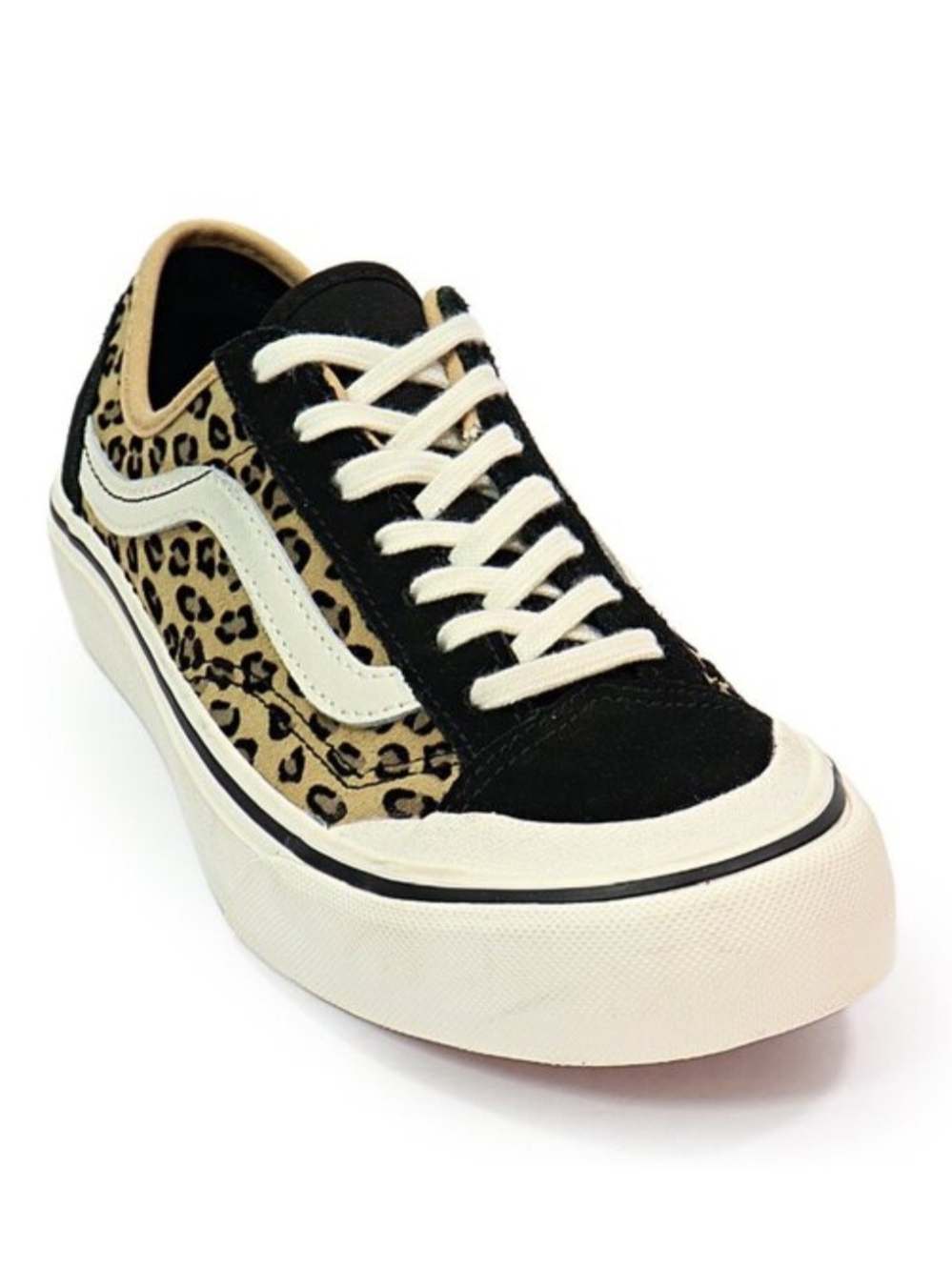 Vans Old Skool 36 Decon Suede Leopard Print Women Sneakers In Size 7